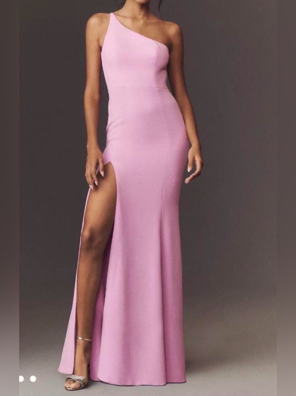 Dress the Population One Shoulder Gown